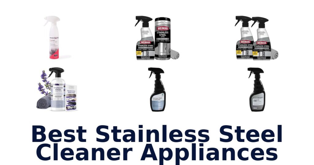 best stainless steel cleaner appliances