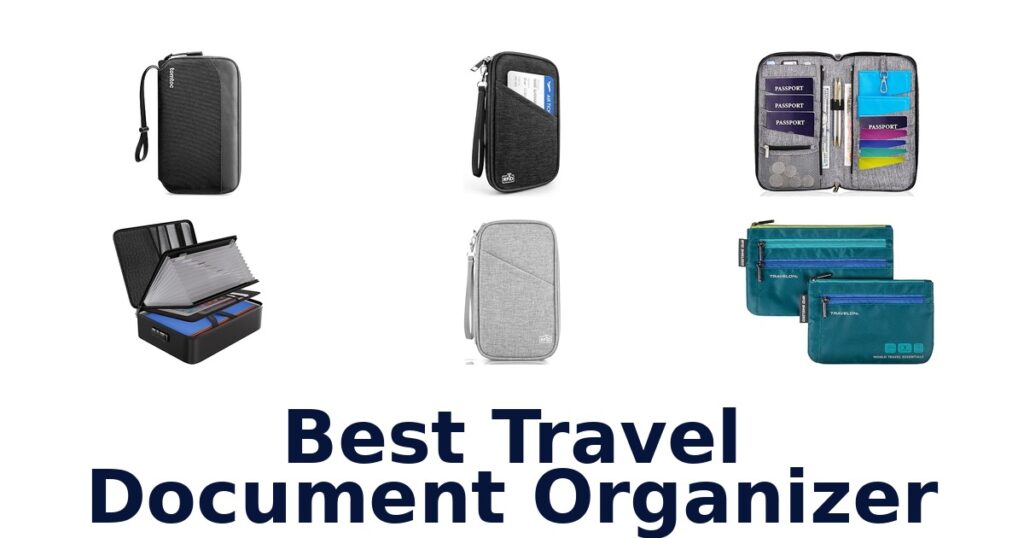 Best 10 Travel Document Organizers 2026 best travel document organizer